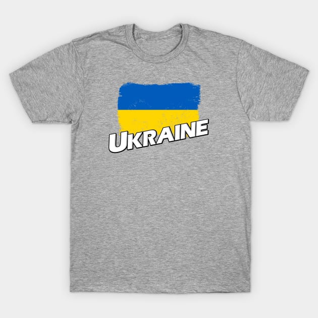 Ukraine flag T-Shirt by PVVD